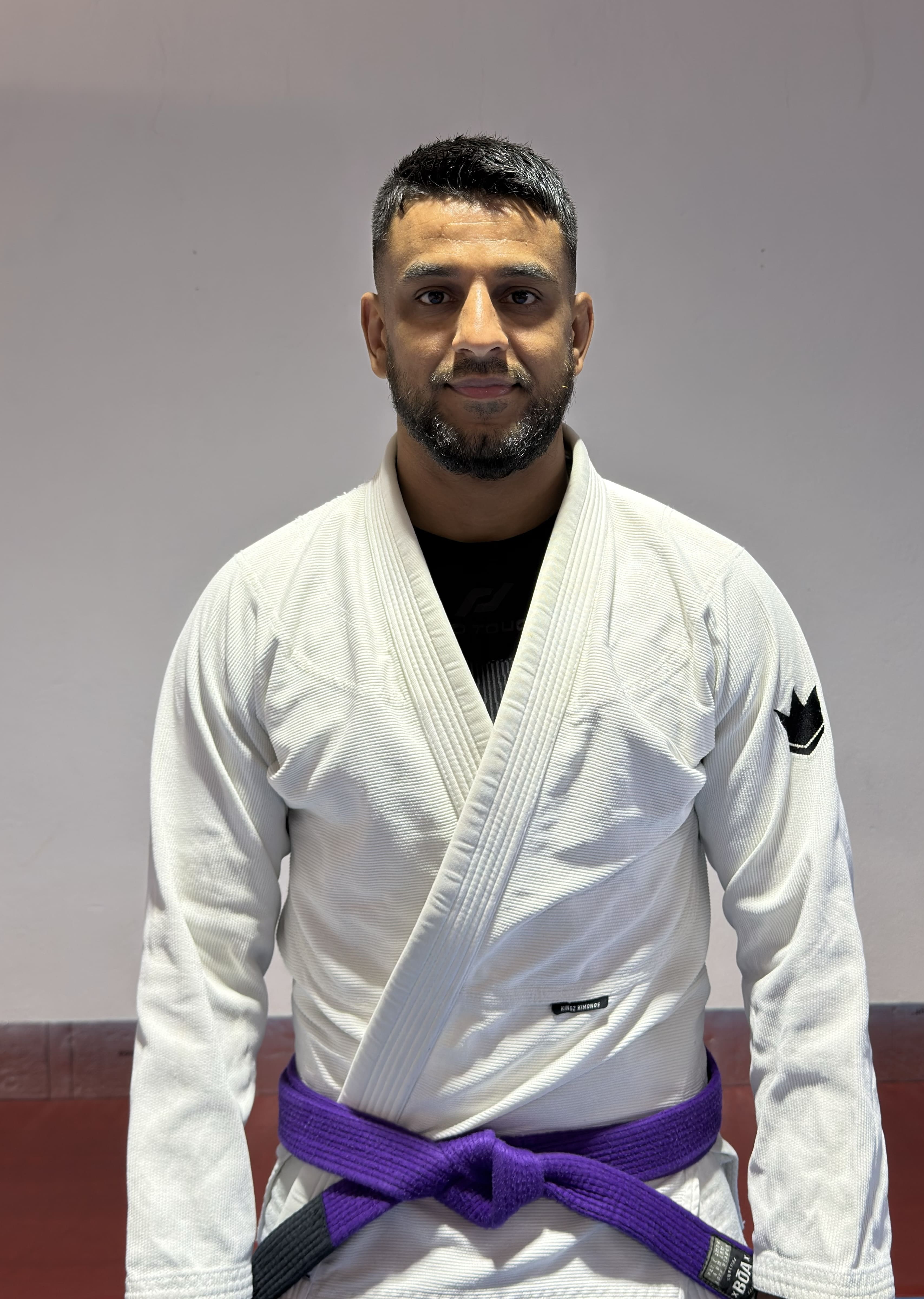 Hafid Fekroun, ceinture violette, professeur de Jiu-Jitsu Brésilien à Carcassonne